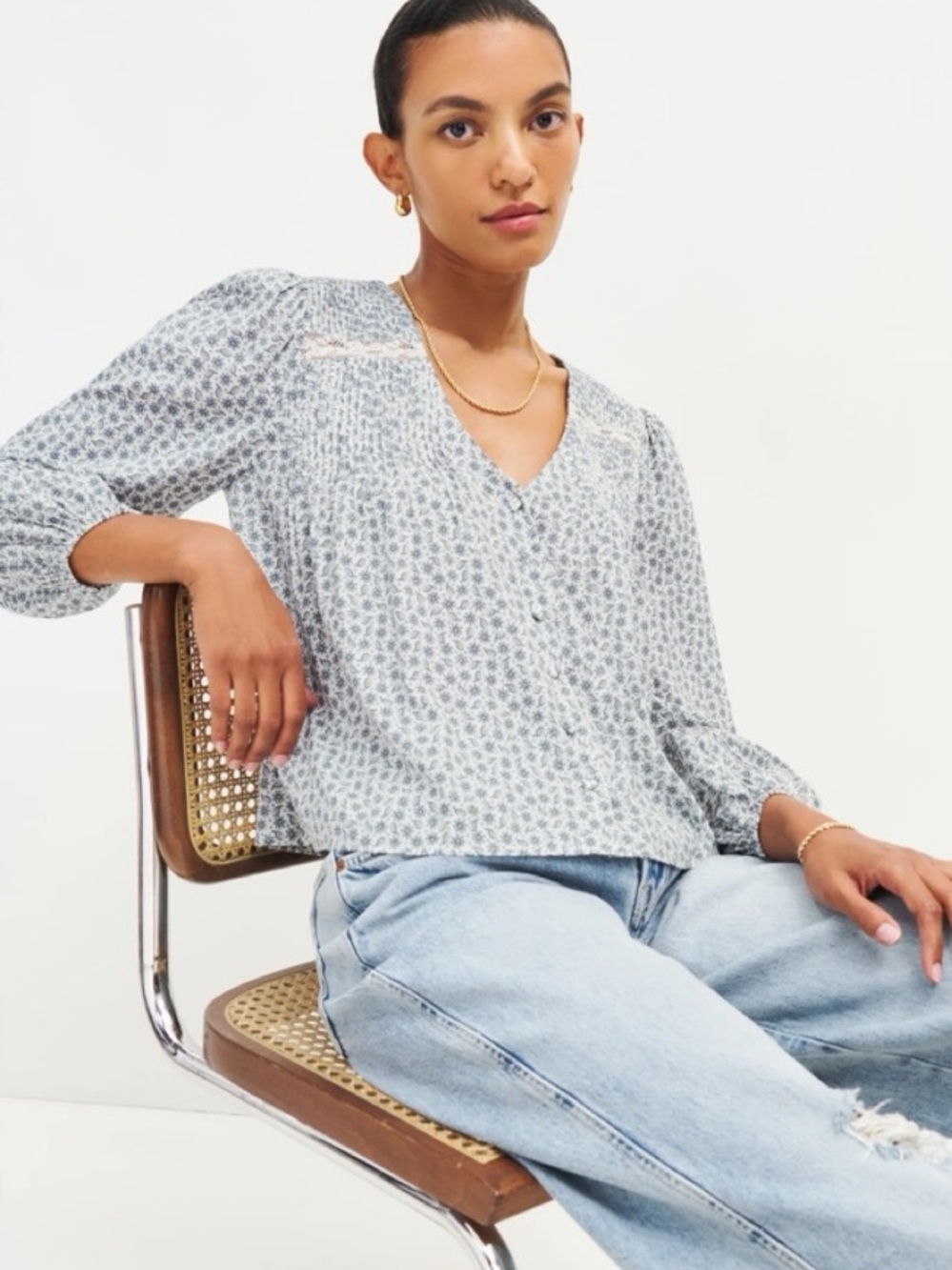 Reformation Livvy Top - Size XS